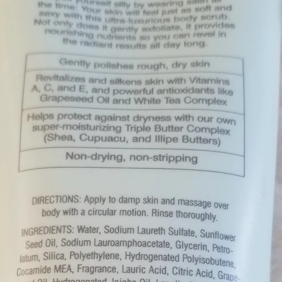 VS SPA SECRETS SMOOTHING BODY SCRUB